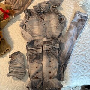 Gray Steampunk Costume Set